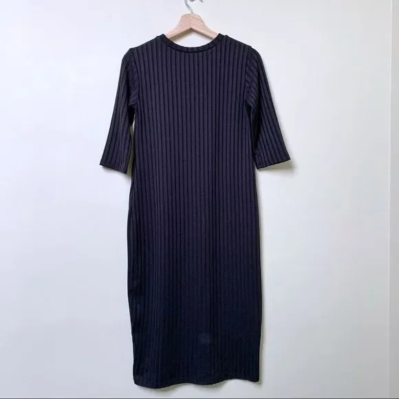 3/$30 Zara Ribbed Column Dress - Picture 4 of 4